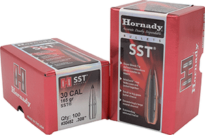 Hornady SST Bullets 30 cal. .308 in. 165 gr. 100 pk R557-705024