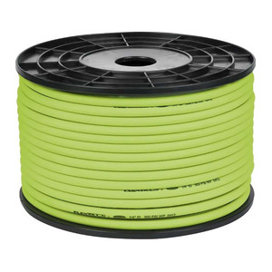 Flexzilla Heavy Duty Lightweight Air Hose 1/4" x 100' with ColorConnex Coupler and Plug - (Red) Ty M119-HFZ14250YW