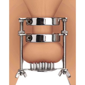 Stainless Steel Spiked CBT Ball Stretcher and Crusher D496-AF526