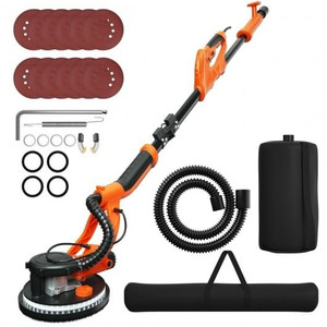 Electric Foldable Drywall Sander 750W Variable Speed - Color: Orange D681-ET1399US