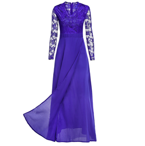 Color: Purple, Size: S - High Waisted Prom Dress Q119-CJNSSYLY01675-Purple-S