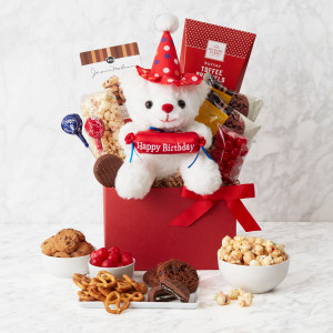 Beary Happy Birthday: Festive Gift Basket Z954-GC-4901