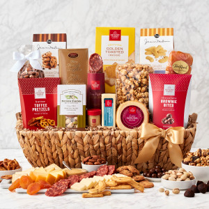 Gourmet Temptations: Sweet & Savory Gift Basket Z954-GC-5482