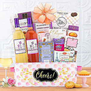 CHEERS: Windwhistle Duet Wine Gift Basket Z954-WC-257