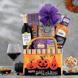 Haunted Halloween: Cabernet Wine Gift Basket Z954-WC-840
