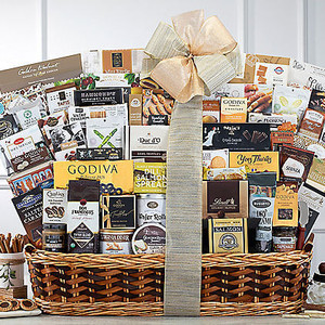 Magnificent Munchies: Gourmet Gift Basket Z954-WC-588