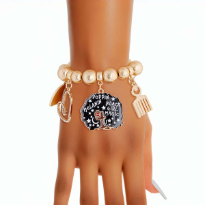 Gold Melanin Bracelet T226-9485434519871