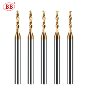 Hole Diameter: 1mm - BB 2.03-3.75mm Micro Drill Mini Coated Solid Carbide Bit Metal Iron Steel Hole F640-12000031713261005