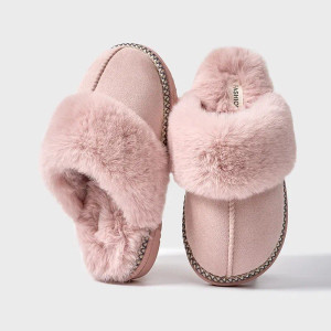 Color: Grape, Shoe Size: 38-39, Ships From: CHINA - Shevalues Women Plush House Slippers Fashion Fu F640-12000043937919879