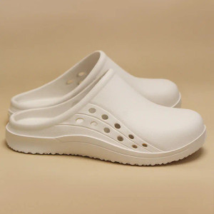 Color: black, Shoe Size: 34 - Slip Resistant Laboratory Doctor Clogs Women Men EVA Medical Shoes Ul F640-12000039930298362