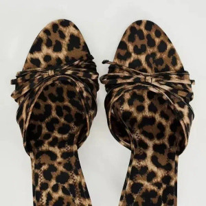 Color: Chocolate, Shoe Size: 36 - Slippers for women wearing exquisite summer haute couture with fi F640-12000039441247234