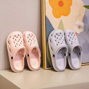 Shoe Size: 39, Color: Pink - Clogs Women Sandals Summer Casual EVA Lightweight Outdoor Women's Shoe F640-12000034803679653