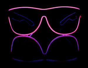 Electro Luminescent Banray Sunglasses Pink A706-85042