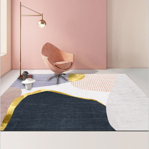 Color: 12style, Size: 60x90cm - Geometric Carpet Modern Living Room Coffee Table Mat Bedroom Bedsid Q119-CJZS113047108HS
