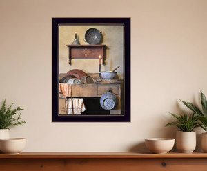 The Kitchen Sink Black Framed Print Kitchen Wall Art N270-416087