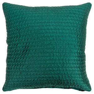 Teal Smooth Weaved Modern Throw Pillow N270-403373