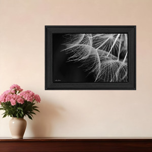 Delicate Beauty Black Framed Print Wall Art N270-530162