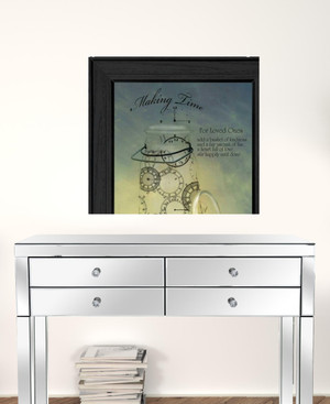 Set Of Two Glass Jars Black Framed Print Kitchen Wall Art N270-405660