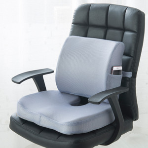 Color: Mesh surfacegrey, Size: Gel single cushion - A Set Of Office Lumbar Cushion Q119-CJZS122013848VE