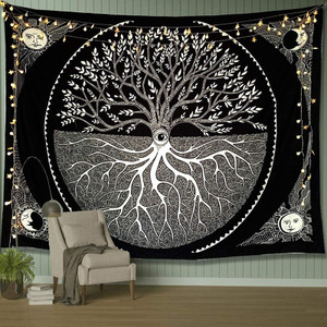 Color: 3, Painting size: 95x73cm - Wall Background Cloth Wall-mounted Beach Towel Beach Mat Q119-CJZS108290511KP