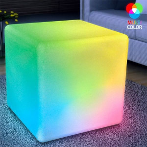 Huge LED Cube Light Chair Stool Table Furniture A706-210