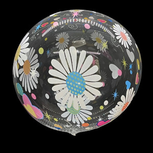Color: AGATE, Ballon Size: 10inch - 10pcs Printed Bubble Balloon 20inch Transparent Bobo Balloon Mu F640-12000038848133327