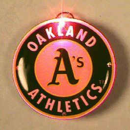 Oakland Athletics Officially Licensed Flashing Lapel Pin A706-2200000