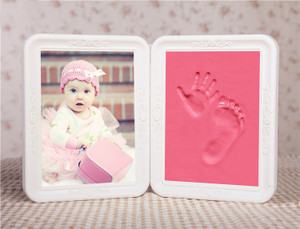 Color: G - Baby Hand And Foot   Mud Lanugo Lanugo Breast Milk Souvenir Footprints Q119-CJZS122653707GT