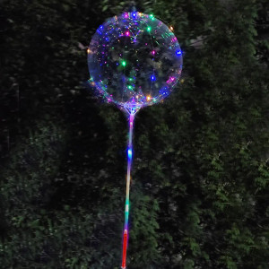 Color: Emerald, Ballon Size: 10inch, Shape: X - 1/5/10/20/30pcs LED Light Up BoBo Balloons Colorful F640-12000038848527614