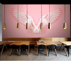 Color: G - Nordic Style Wallpaper Mural Q119-CJZS107697007GT