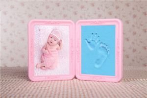 Color: E - Baby Hand And Foot   Mud Lanugo Lanugo Breast Milk Souvenir Footprints Q119-CJZS122653705EV