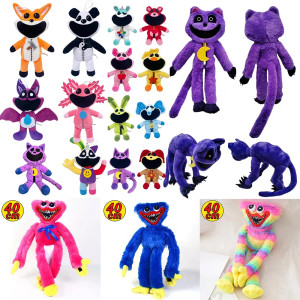Color: Olive - Smiling Critters Plush Toys Catnap Dogday Stuffed Dolls Cartoon Aminal Game Peripher F640-12000039308332587