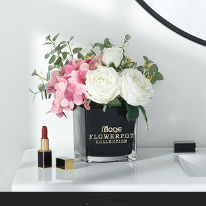 Style: G - Rose set simulation display flower Q119-CJJJJRZS00176-G
