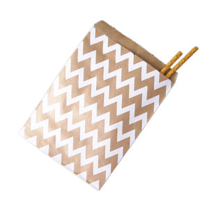 Color: Blank - Chevron Polka Dot Bags Q119-CJJJJRHD01660-Blank
