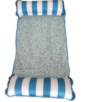 Color: Light blue, Size: 132x70cm - Water recreation deck chairs floating sofa bed Q119-CJJJJRHD00665-Light blue-132x70cm