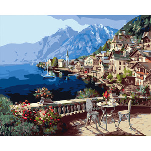 Size:  - Cross-border DIY Digital Oil Painting, Foreign Trade, Amazon Custom Hand-painted, Digital  Q119-CJZS115610927AZ
