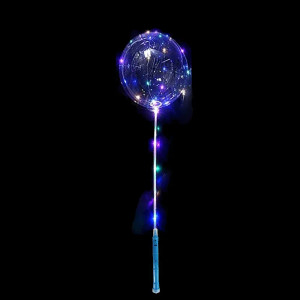 Color: Emerald, Ballon Size: 7inch, Shape: Number - 5-20 Sets LED Light Up BoBo Balloons Colorful 2 F640-12000042230933967
