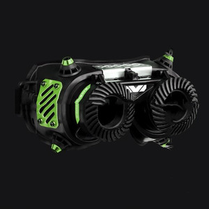 Color: Green, grade: First generation light - Face Mask Luminous Goggles Gas Mask Cos Sci-fi Mechan Q119-CJJH167771811KP