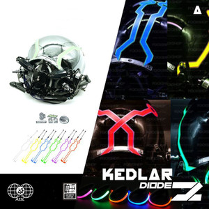 Sci-fi Mask Cyberpunk Future Mask KEDLAR DIODE Glow DIY Edition Q119-CJJH1675887