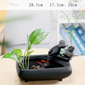 Color: D - Ceramic Flow Device Home Decoration Ornaments Q119-CJZS119644704DW