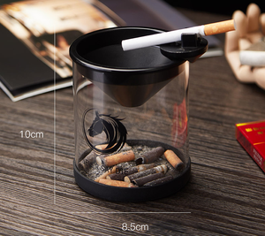 Color: 2style - Funnel Ashtray Creative Household Trend Ashtray Q119-CJHD112291202BY