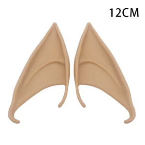Color: MULTI - 1Pairs Cosplay Latex Fairy Angel Elf Ears Halloween Masquerade Party Costumes Hallow F640-12000039236120727