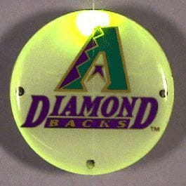 Arizona Diamondbacks Officially Licensed Flashing Lapel Pin A706-2115000