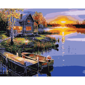Size:  - Cross-border DIY Digital Oil Painting, Foreign Trade, Amazon Custom Hand-painted, Digital  Q119-CJZS115610954BY
