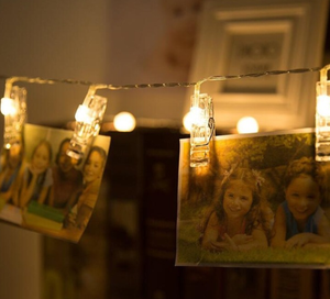 Color: Warm White, style: 2.2m - New 10 20 40 LED Photo Clip Led String Q119-CJJJJRHD00252-Warm White-2.2m