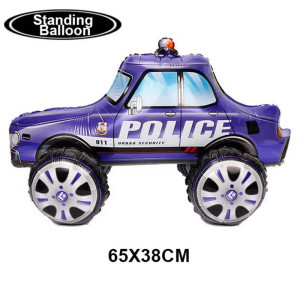 Color: iridescent, Ballon Size: Other - Multi Theme Standing Balloon Excavator Fire Truck Helicopte F640-12000038624137278