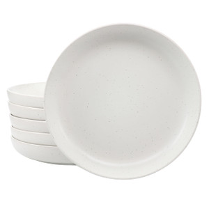 Studio 3B Mio 6 Piece 9.5 Inch Round Stoneware Bowl Set in Sea Salt D970-133196.01