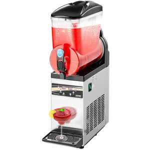 Commercial Frozen Drink Maker, 15L Single Tank Slushy Machine, 60 Cups Stainless Steel Margarita Sm E415-CGXXRJX115LDWAYUYV1