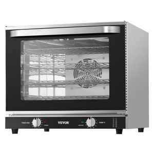 Commercial Countertop Oven, 66L 4-Tier Toaster Oven, 2800W Electric Baking Oven with Tempered Glass E415-TMSSYKXJXS660N61EV1