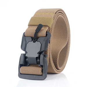 Color: Burgundy, Belt Length: 125cm, Ships From: CHINA - Military Nylon Tactical Belt for Men Women F640-12000029394926697